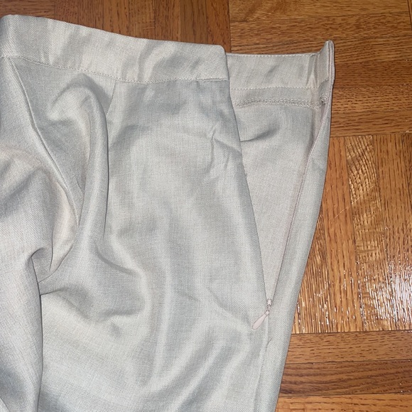 SHEIN Privé Knot Side Fold Pleated Pants - Picture 4 of 5